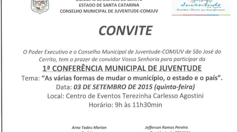 Notícia - Conselho convida toda a população para participar da II  Conferência Municipal dos Direitos da Cri - Prefeitura Municipal de  Cerquilho